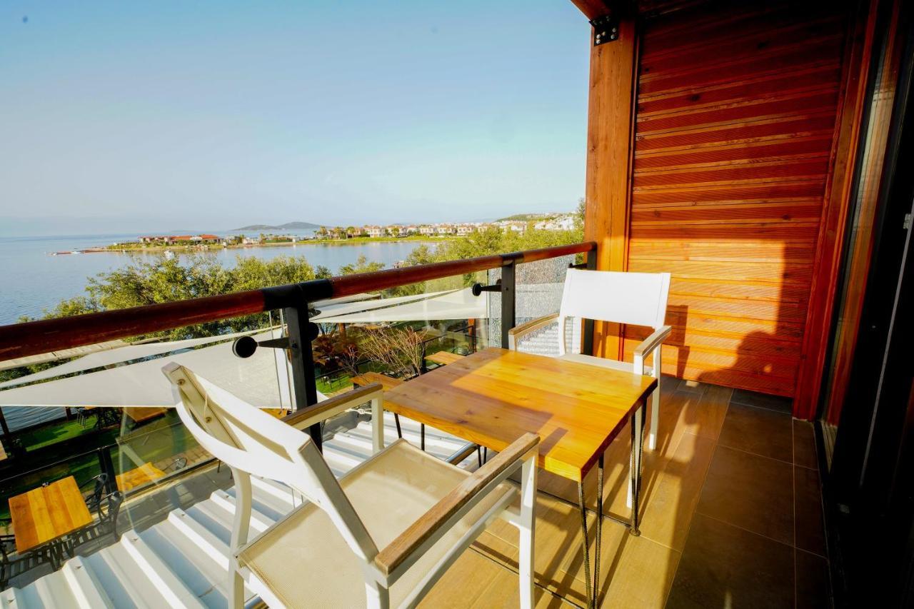 Qcunda Otel Ayvalı Exterior foto
