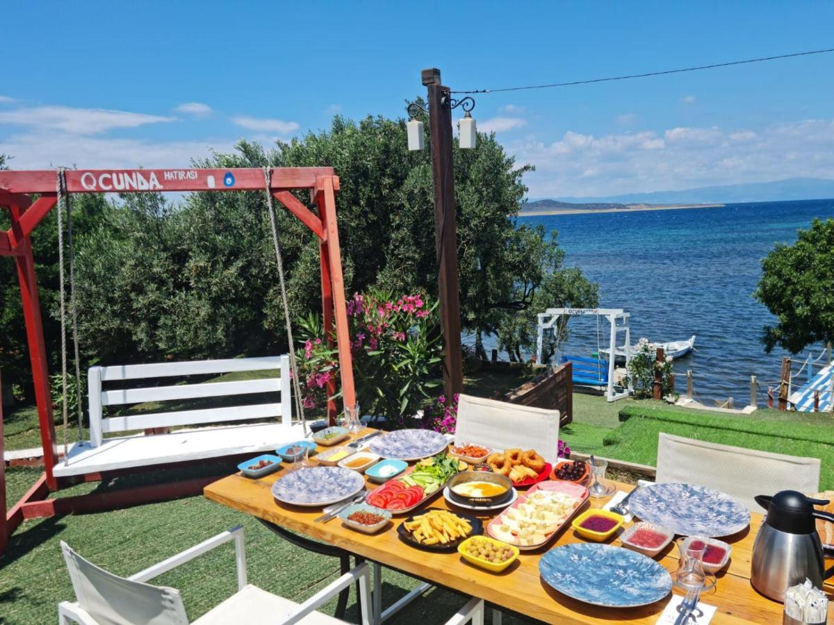 Qcunda Otel Ayvalı Exterior foto